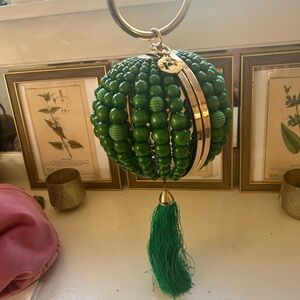 Rosantica “Chloe” Round Emerald Clutch